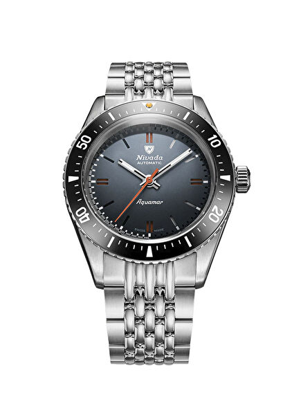 Aquamar Grey 32077A04 Metal Çelik Erkek Kol Saati