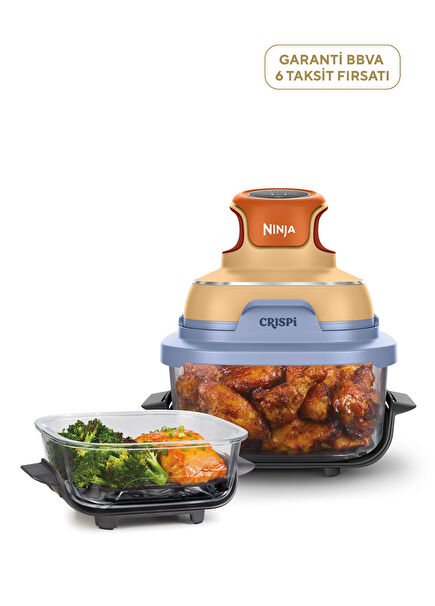 Crispi 4-in-1 Mango Clouds Taşınabilir Cam Hazneli Pişirme Sistemi