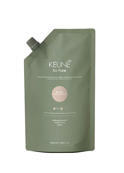 So Pure Polish Parlaklık Veren Refill Saç Kremi 1000 ml