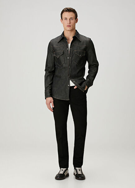 Cool Guy Siyah Jean Pantolon