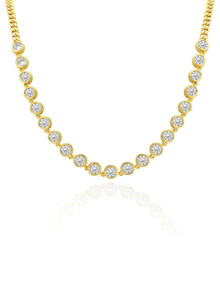 Tanur 22K Gold Plated Women's Necklace