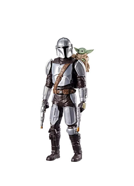 SW The Mandalorian & Grogu Bounty Hunter Figure Toy G2842