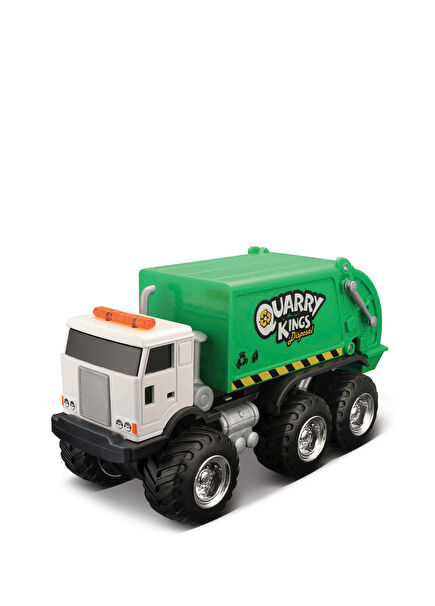 Taş Ocağı Araçları Yeşil Çöp Kamyonu