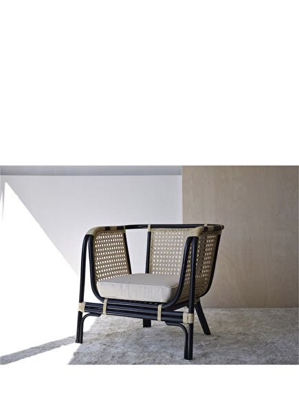 Julia Rattan Detailed Chair