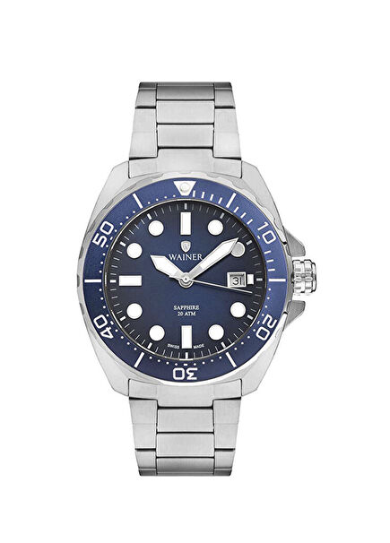 WA.10921-B Metalik Gri Erkek Kol Saati