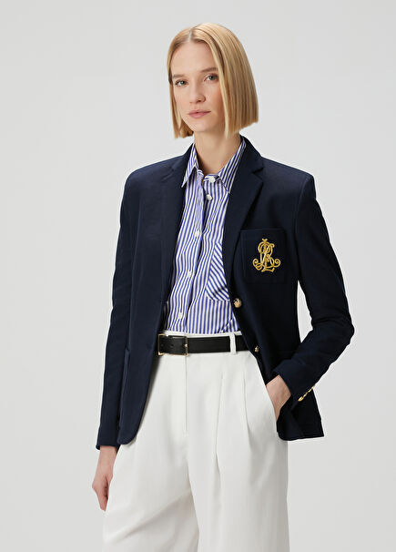 Lacivert Blazer