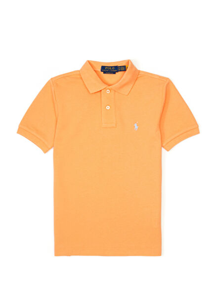 Turuncu Erkek Çocuk Polo T-shirt