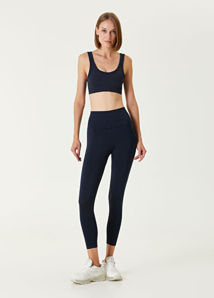 Athena Seamless Navy Blue Leggings