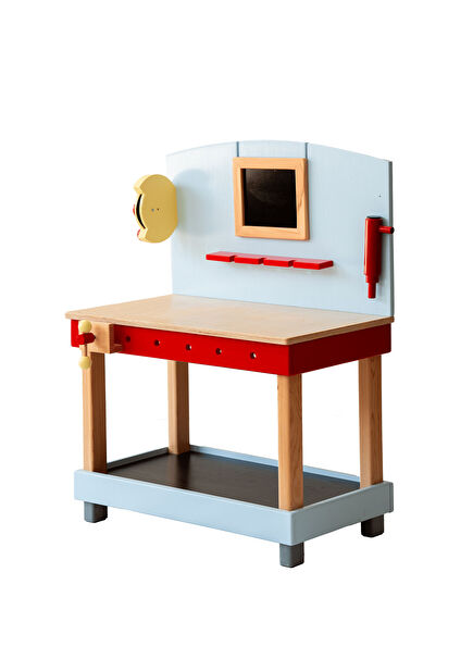 Colorful Kids Repair Workbench Playset