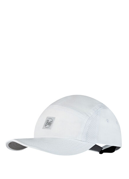 5 Panel Go Cap Solid Beyaz Unisex Şapka