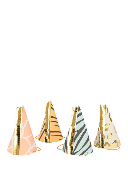 Safari 8-Pack Party Hats