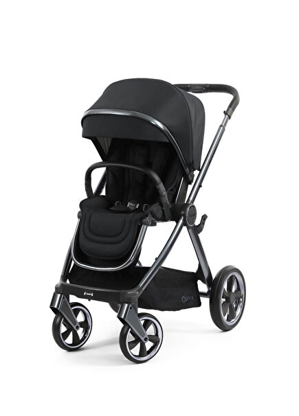 Oyster4 Carbonite Tek Elle Katlanabilen & Çift Yönlü Travel Sistem Bebek Arabası 