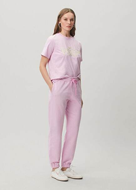 Pembe Eşofman Altı