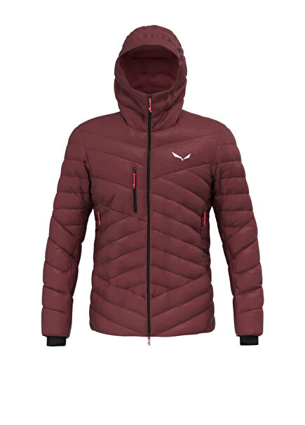 Ortles Med 3 Rds Down Burgundy Men's Jacket Coat