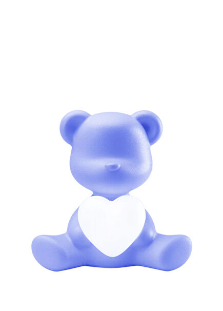 Teddy Love Ekstra Küçük Boy Mavi Masa Lambası