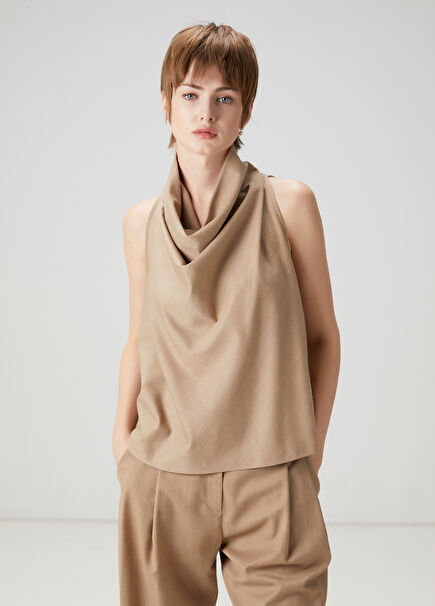 Camel Blouse