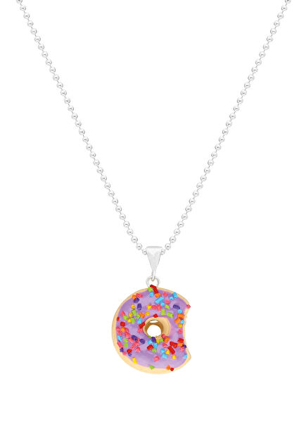 Donut Formlu Kız Çocuk Kolye