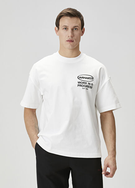 Black White Organic Cotton T-Shirt