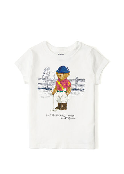 Beyaz Kız Çocuk T-shirt