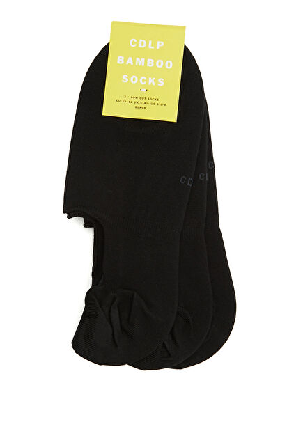 Black 3 Pieces Men's Socks Set
