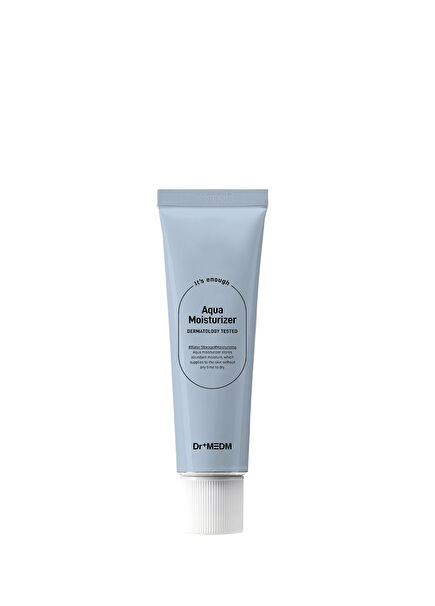 Dr+MEDM Facial Aqua Yağlı ve Karma Ciltler İçin Su Bazlı Nemlendirici Yüz Kremi 50 gr