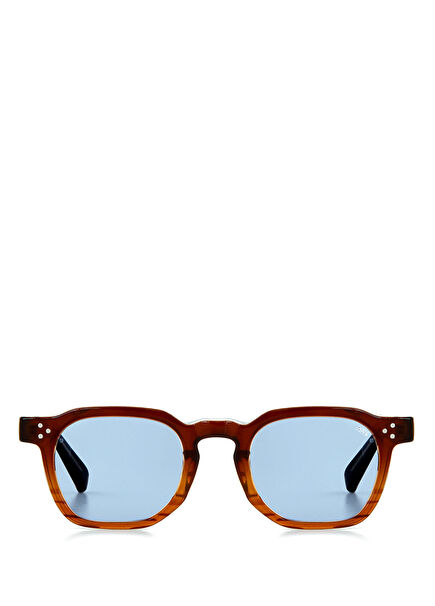 Lowkey Rust Brown Acetate Unisex Sunglasses