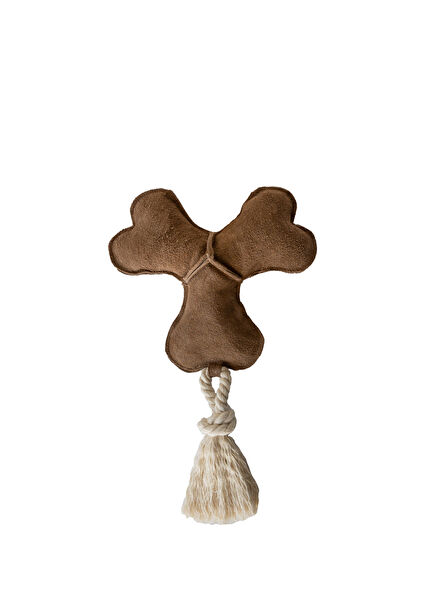 Kahverengi Süet Köpek Oyuncağı