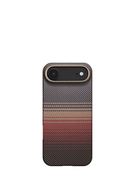 Tactile Woven iPhone 17 Air MagSafe Compatible Brown Phone Case