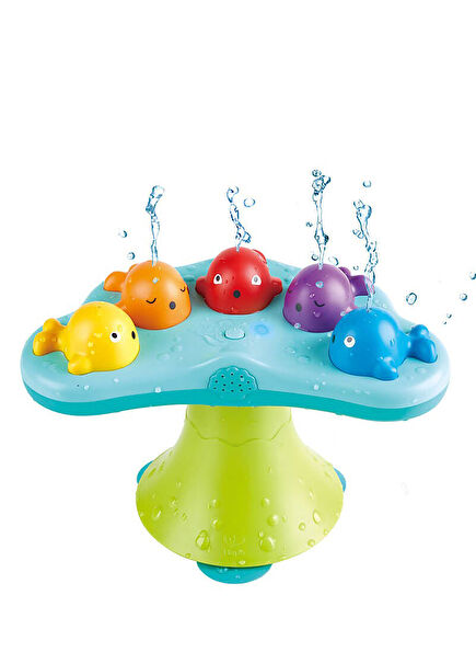 Müzikli Balina Çeşmesi Banyo Oyuncağı