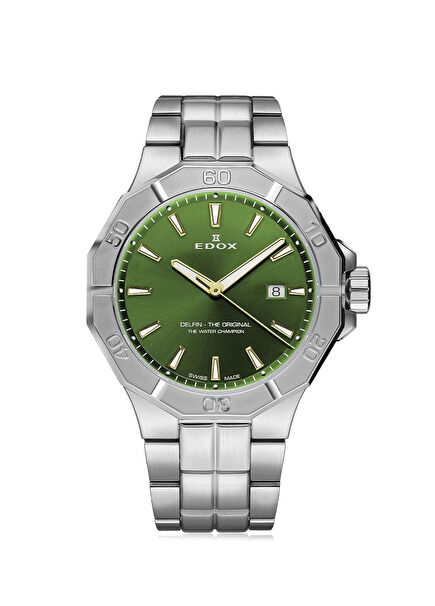 53021-3M-VIDU Silver Gümüş Metal Erkek Kol Saati