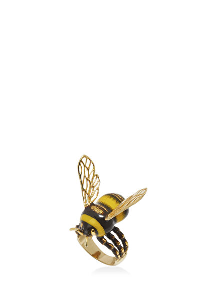 Bee Shaped Women's Gold Ring