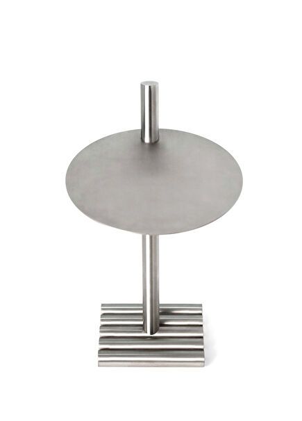 Orbis Chrome Metal Coffee Table