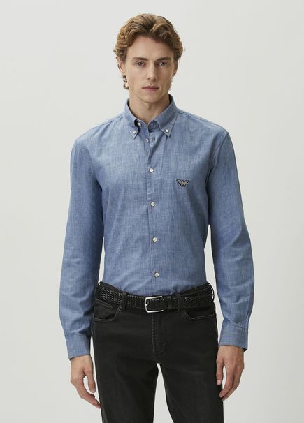 Blue Denim Shirt