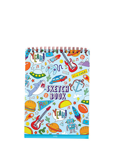 Sketch & Show Awesome Doodles Dik Duran Telli Resim Defteri 