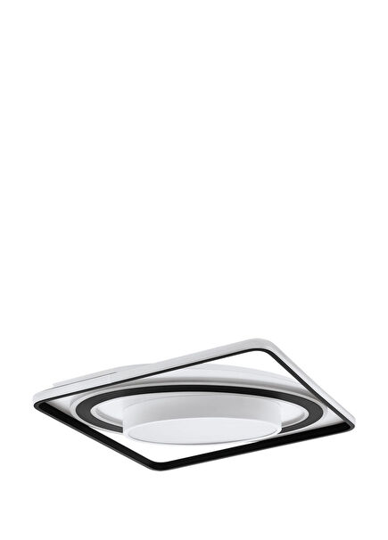 Benalaurıa Siyah Beyaz Dökme Çelik Ledli Tavan Aydınlatması