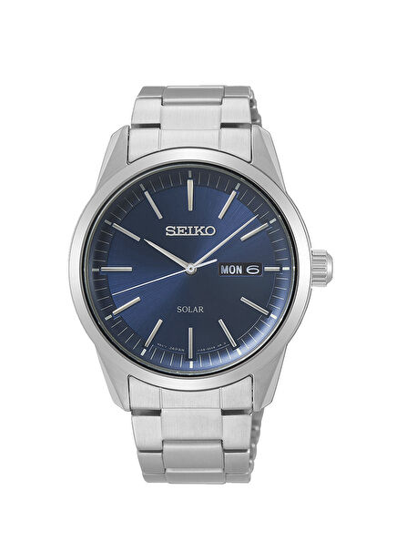 SEINE525P Metalik Gri Çelik Erkek Kol Saati