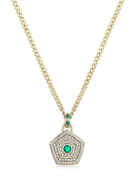 Viluna Diamond Women's Gold Necklace