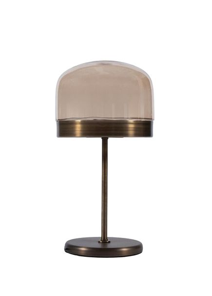 Dome Metal Cam Abajur