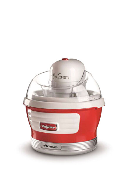 Party Time Red Ice Cream Maker