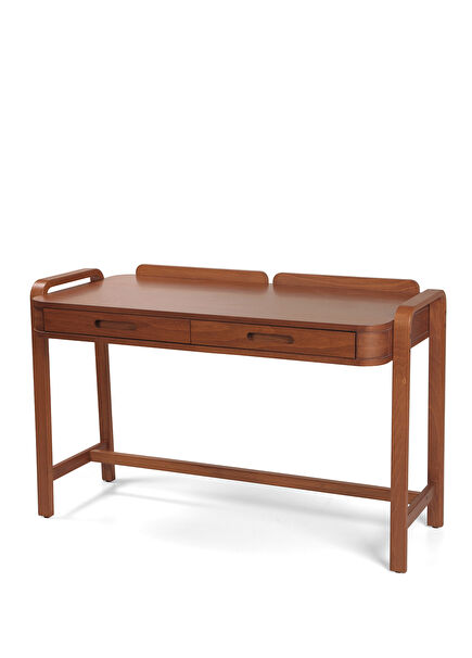 Demce Kahverengi Ahşap Çalışma Masası