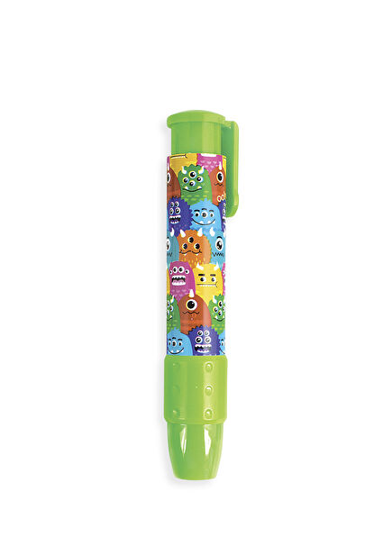 Click It Monsters Green Eraser