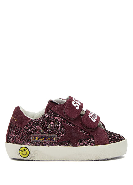Old School Edt Bordo Çocuk Sneaker