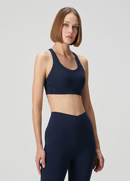 Energy High Support Navy Bra