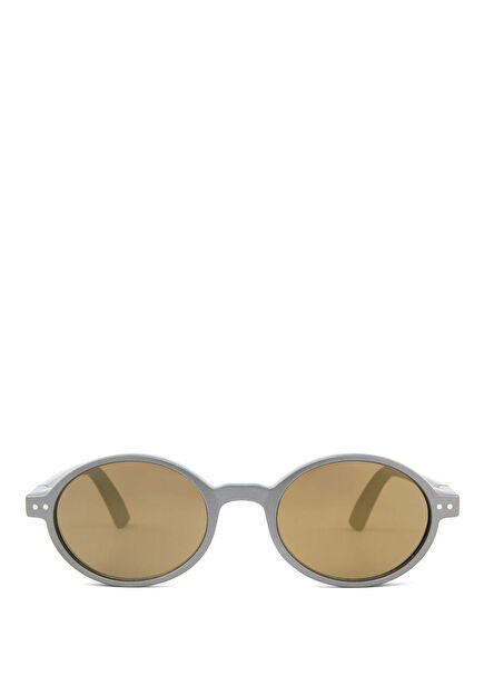 The Oval Gold Sunglasses