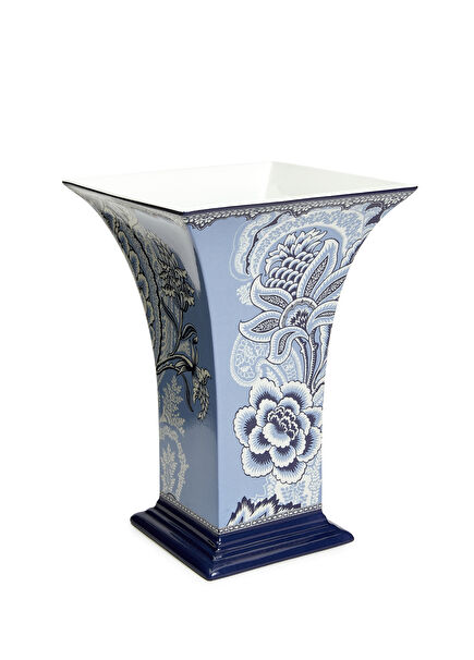 Bloom Blue Porcelain Vase