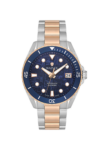 WA.25300-B Gri Çelik Kol Saati