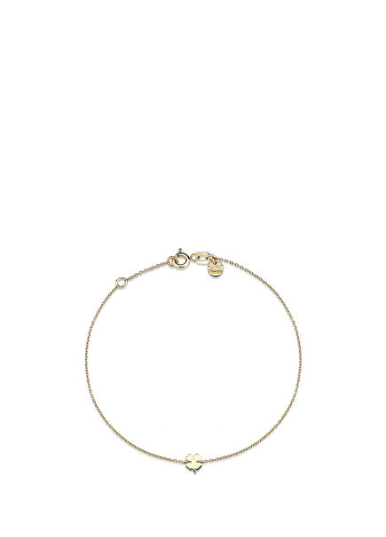 Mini Clover 14K Rose Gold Women's Bracelet