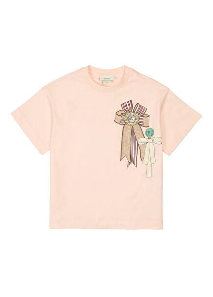 Pembe Kız Çocuk T-shirt