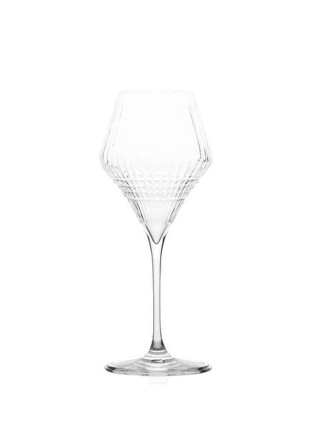 Vista Line 6'lı Kristal Cam Ayaklı Su Bardağı 380 ml