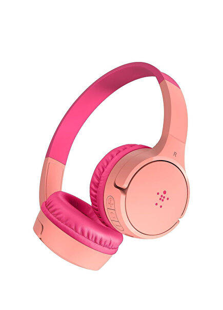 SoundForm Mini Kids Pembe Kulak Üstü Bluetooth Çocuk Kulaklığı